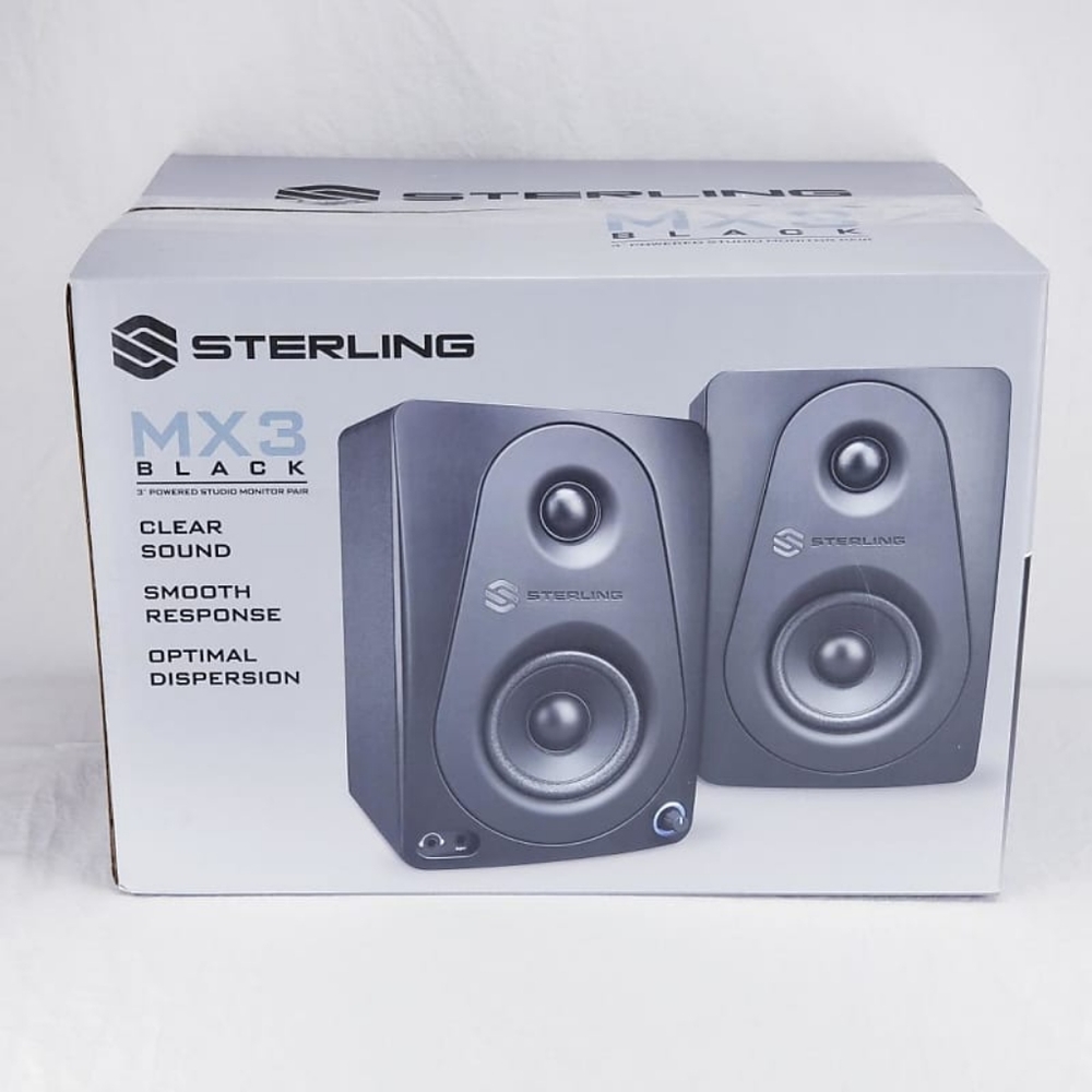 Sterling Audio MX3 3" Powered Studio Monitor (Pair)